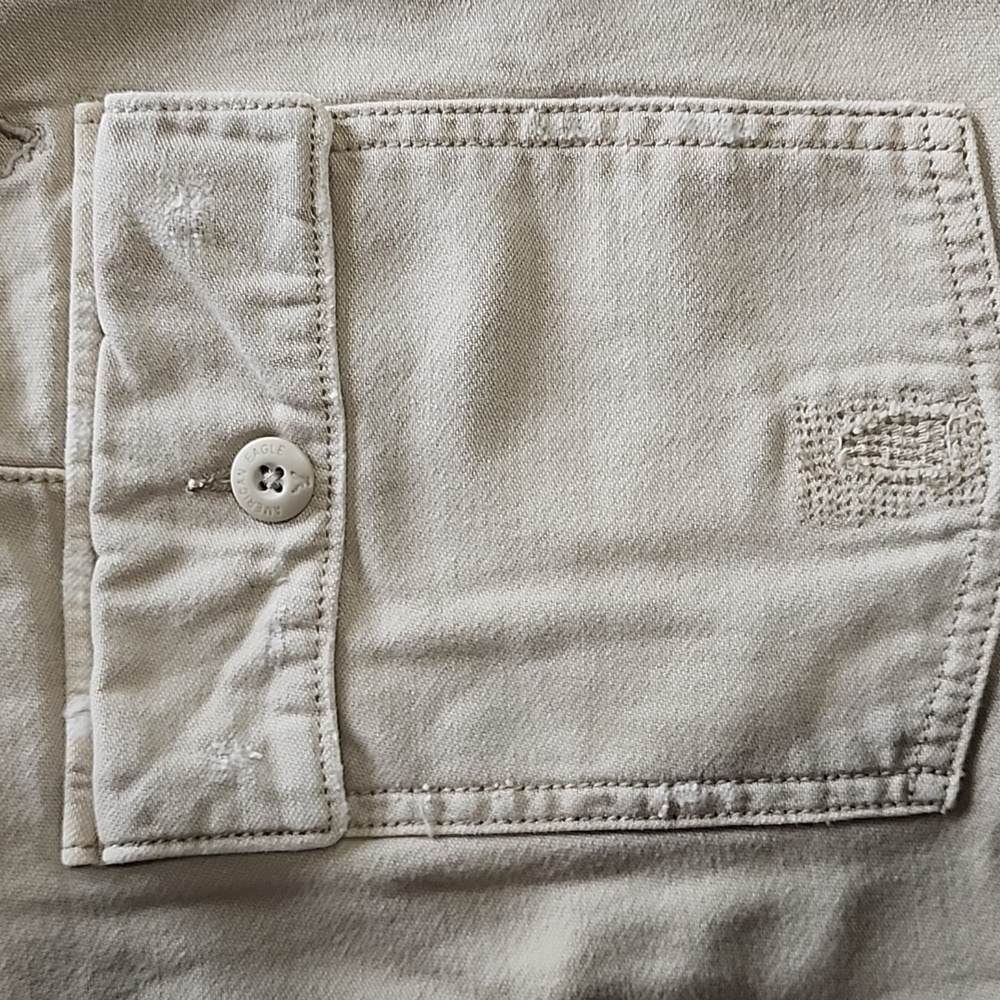 Women's American Eagle Outfitters Utility Pants, Khaki, Size 8, Pre-Owned - Picture 8 of 10